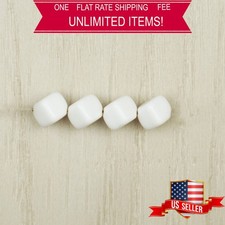 Wholesale Czech Pressed Glass Opaque White 6mm Diagonal Cube Bead, Lot of 38