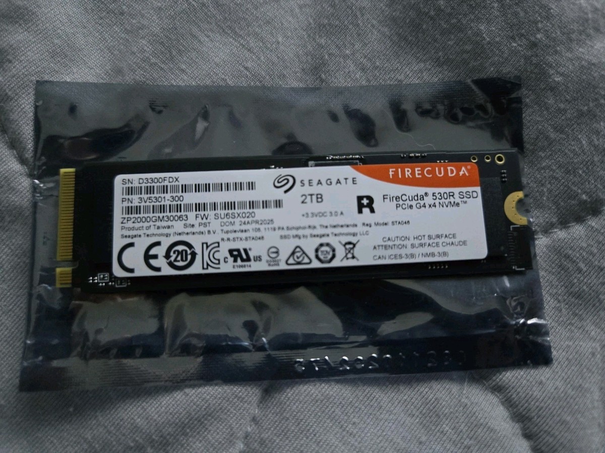 Seagate FireCuda 530R SSD 2TB Internal Solid State Drive - M.2