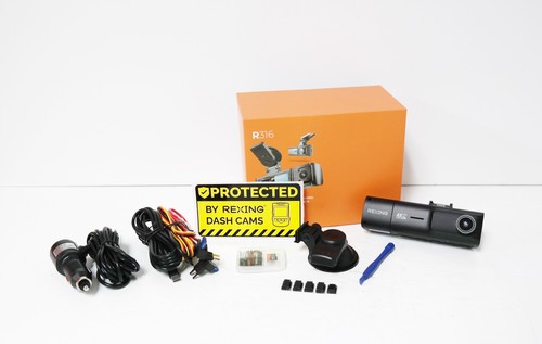 Rexing R316 4K GPS WiFi Front and Cabin Dashcam BBY-R316
