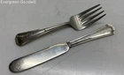 Rogers Lunt and Bowlen Sterling Silver Small Fork and Knife 43 Grams