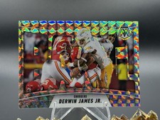 Derwin James #4 Bang!  Mosaic Prizm Chargers 