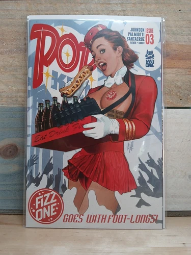 Mad Cave Comics Pop Kill #3 Adam Hughes Variant Hot 🔥