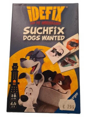 Ravensburger Idefix Suchfix Dogs Wanted Brettspiel Kinder Gesellschaftsspiel
