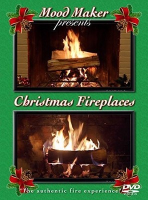 Christmas Fireplaces DVD - Includes Christmas Music Option and Bonus Firepla...