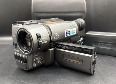 SONY CCD-TRV35E Nightshot Video8 Tape Analogue Video Camera HANDYCAM - Bundle