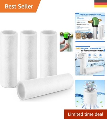 Wasserfilter Ersatzfilter Set 4 Stück 80 µm kompatibel mit Grünbeck FS 1 Hanf...