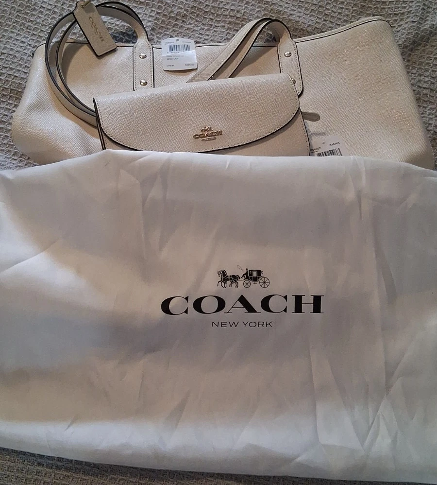 Coach Tote White Bags & Handbags for Women for sale - eBay