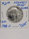 1968 S 40% Silver Kennedy Half Dollar Gem Proof