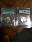 1937-D Washington Silver Quarters CERTIFIED MS-62 and 1940-S Certified MS-65 AIR