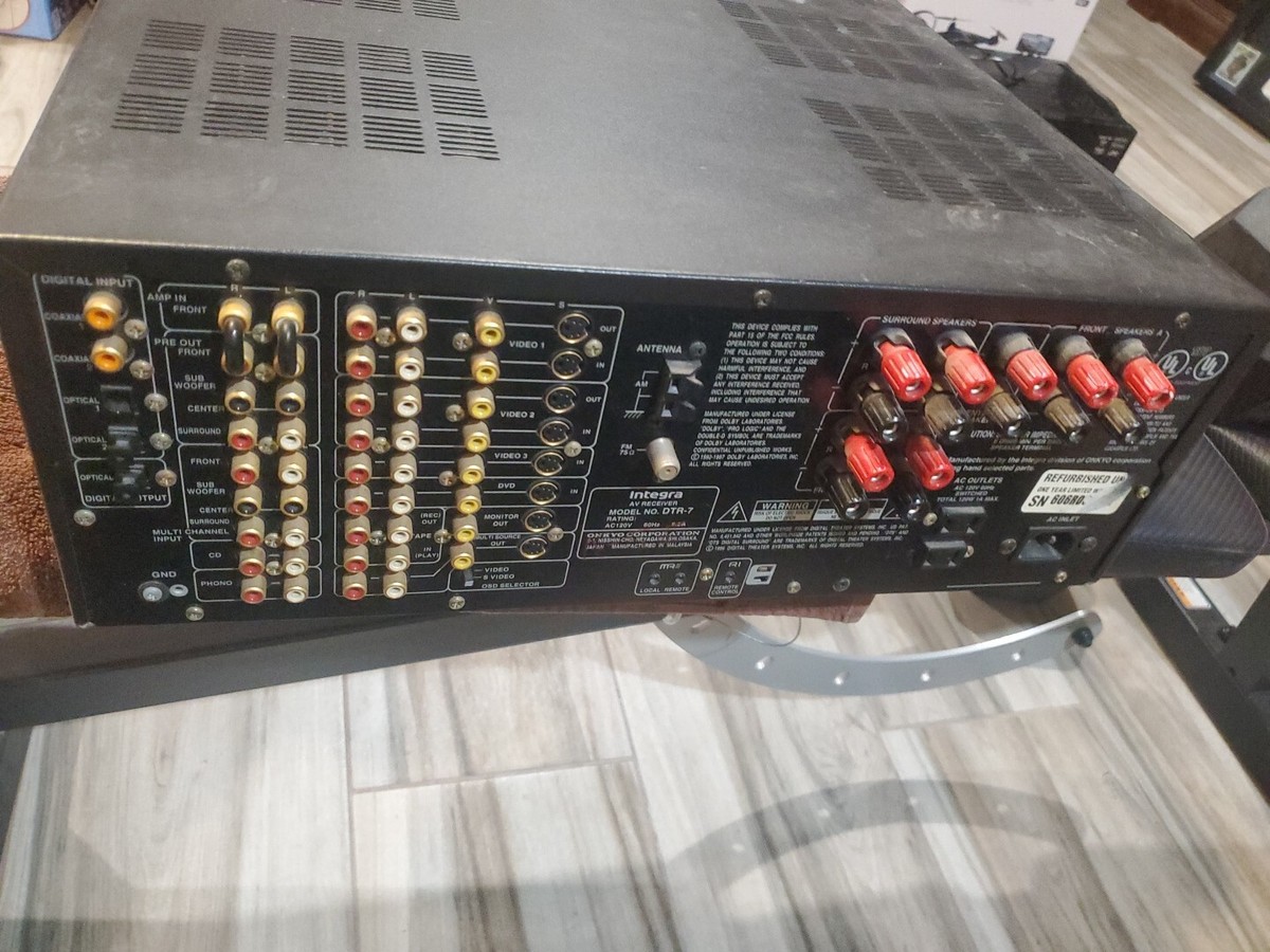 ONKYO Integra DTX-7 AVセンター AVアンプ オーディオ機器 オンキョー