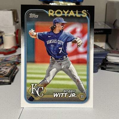 超貴重 1/1 Topps 2024 ボビー ウィット ジュニア 2024 Topps Series 1 Super Box Exclusive Bobby Witt Jr Oversized