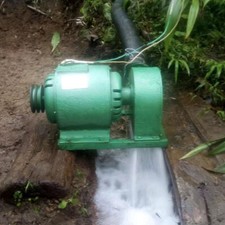 5000W 220V Wasserkraft Generator Impuls Horizontal Hydro Pelton Wasser Turbine