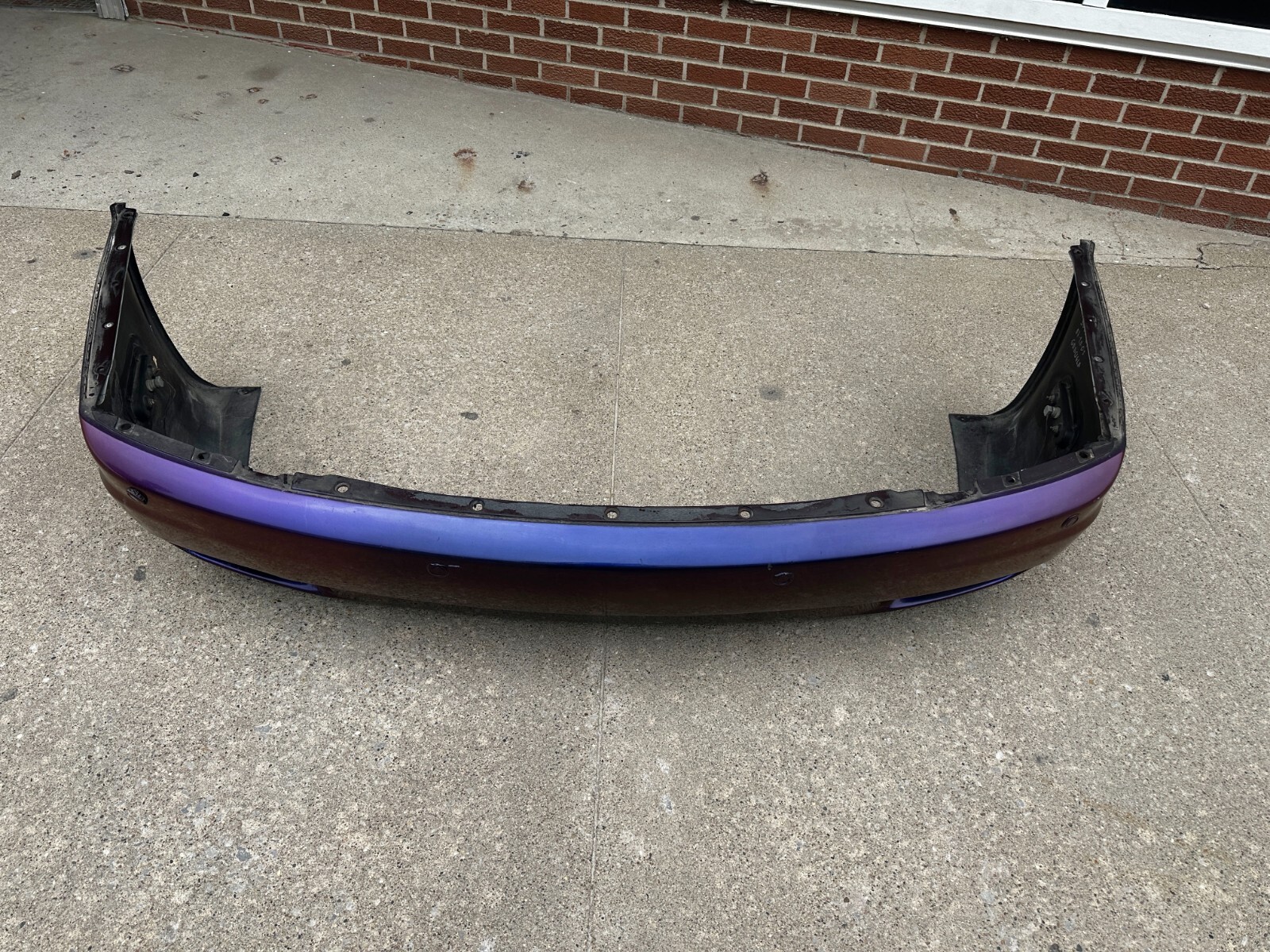 P40523 2003-2008 Maserati Quattroporte M139 Rear Bumper w/Parking Sensor WRAPPED