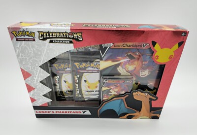 NEU Pokemon Celebrations Collection Lances Charizard Glurak V Englische Edition