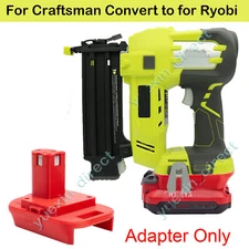 Adapter For Craftsman v-20 20V Battery Convert to for Ryobi 18V Tools Connector