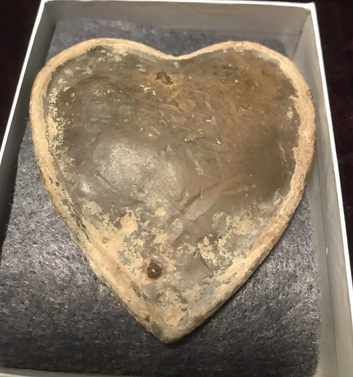 Civil War Cavalry Martingale Heart Found in Northern VA in 1979 eBay