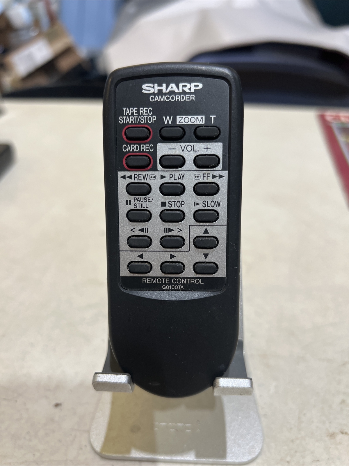 Sharp Camcorder Remote Control      Model   G0100TA-image