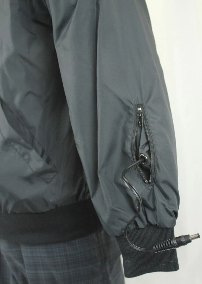 GERBINGS MEN'S 12V HEATED BLACK MOTORCYCLE JACKET WITH CONTROLLER SIZE 4632 VGC! - Image 4 of 4