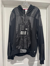 DISNEY STORE DARTH VADER Zipper Jacket Men's XL Black NWT