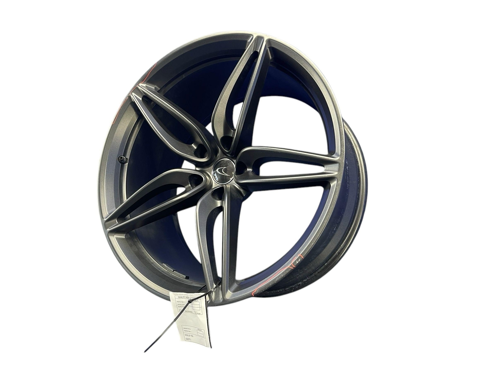 2016 2017 2018 2019 2020 2021 MCLAREN 570S 20X10 FIVE DOUBLE SPOKE WHEEL *NOTE*