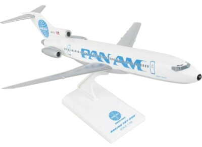 Skymarks SKR1066 Pan Am Boeing 727-200 N4734 Desk Display Model 1/150 Airplane