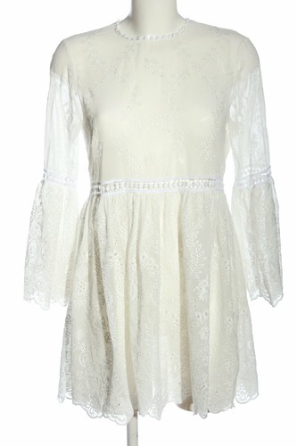 ZARA WOMAN Abito a tunica bianco sporco elegante Donna Taglia IT 40 | eBay