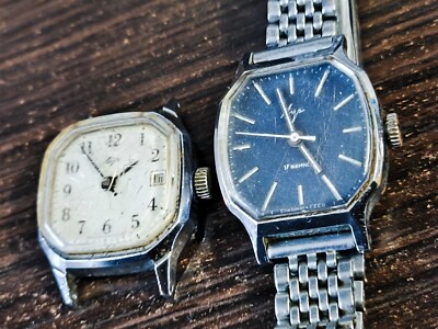 VINTAGE USSR SOVIET RUSSIA LUCH LADIES MECHANICAL WATCH Vintage Ladie main image 3