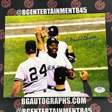 Charlie Hayes Autographed New York Yankees 8x10 Photo Signed PSA Certified.