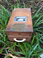 Antique Wooden Cash Till