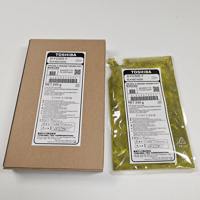 Toshiba Yellow Developer D-FC505-Y (6LK49016000) for e-Studio 2505AC to 5015AC