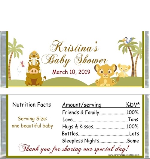 The Lion King Hakuna Matata Baby Shower Jalen Shay Lion