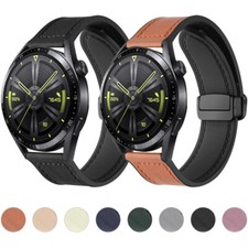 Strap Fo Huawei Watch 4 3 Pro GT2 GT3 Pro Vintage Silicone Leather Band