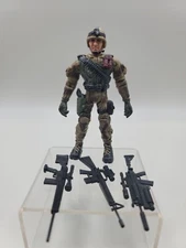 GUNNER O'GRADY  Corps Commando Force COMPLETE Lanard 2003 army builder