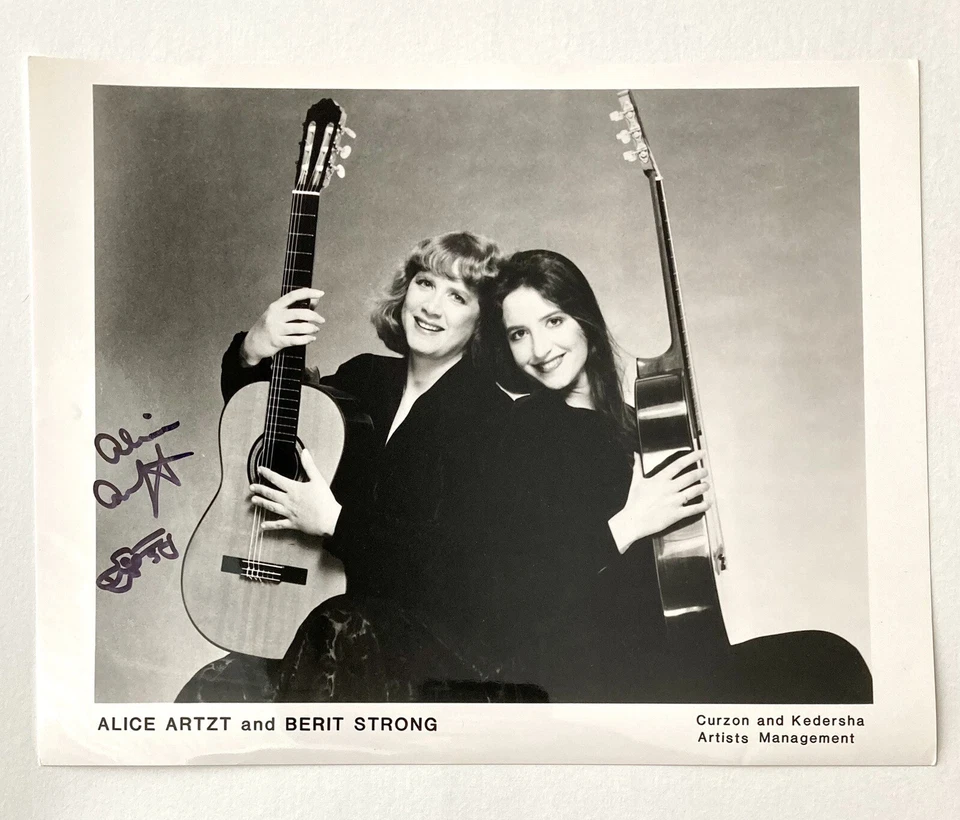 Alice Artzt & Berit Strong, Signed photographs 1989 Program 8x10 Reprints - Image 3 of 4