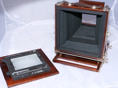 Deardorff 4x5 Special Field Camera with Graflok Back. 3 Boards (2