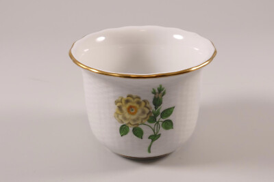 Herend Blumentopf GV Gustave Gustav Cachepot Blume 7305 1.Wahl Höhe 7,5cm