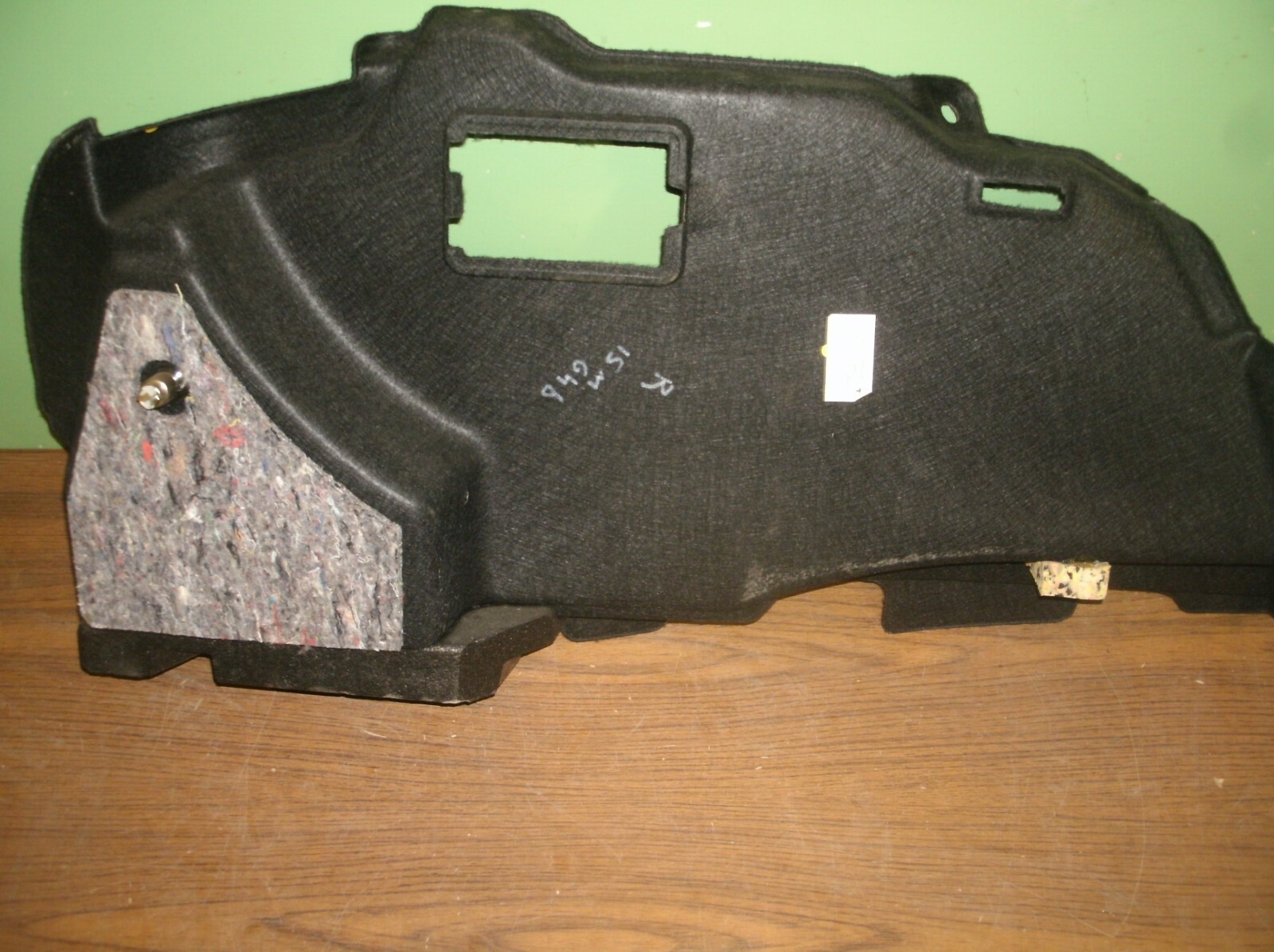 2014-2019 Maserati Ghibli  Right Passenger Side Quarter Trunk Carpet Trim Cover