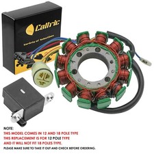Stator & Pickup Coil for Honda TRX300FW Fourtrax 300 1988-2000 **12 Pol**