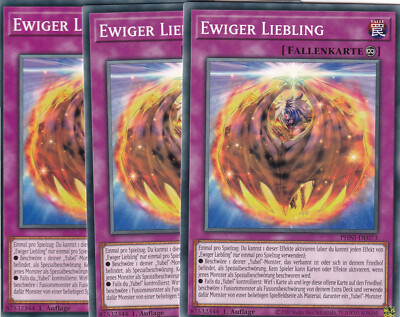 Yugioh PHNI-DE073 Ewiger Liebling - Playset (3x)