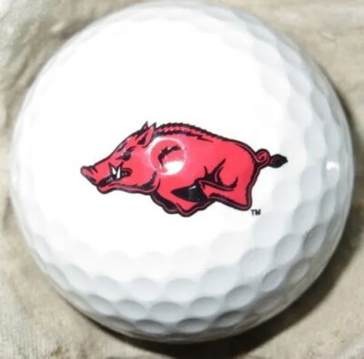 3 Dozen (Arkansas Razorbacks Logo Callaway Chrome Tour x Mint Quality Golf Balls