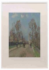 Camille Pissarro The Avenue, Sydenham A3 A4 Framed Print Picture