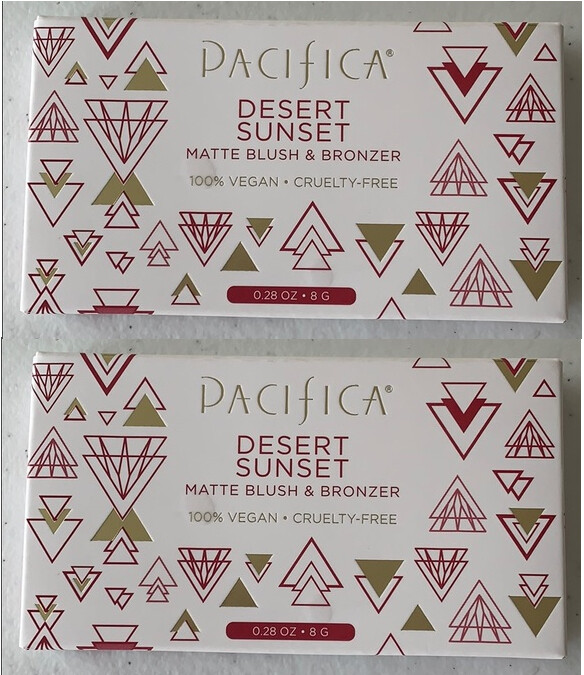 pacifica beauty desert sunset matte blush & bronzer