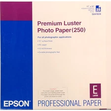 Epson Premium Luster Photo Paper 17"x22" - Partial Box S041828