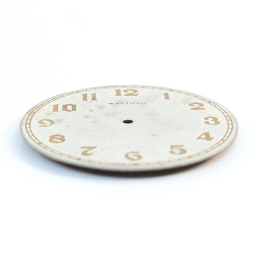 Waltham 10 Size Pocket Watch Dial - FH295 - Picture 3 of 3