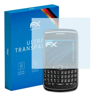 atFoliX 3x Displayschutzfolie für Blackberry Bold 9780 Schutzfolie klar Folie - Bild 1 von 4