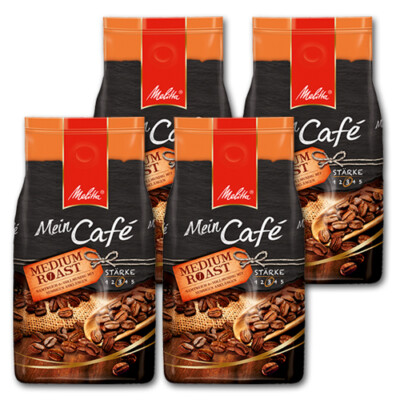 4 KG Melitta Mein Café Medium Roast Kaffeebohnen