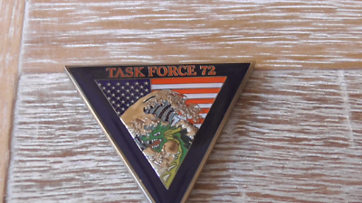 USN Task Force 72 CTF72 Misawa Japan Commanders Challenge Coin