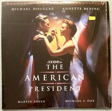 THE AMERICAN PRESIDENT LaserDisc widescreen Michael Douglas Annette Benning