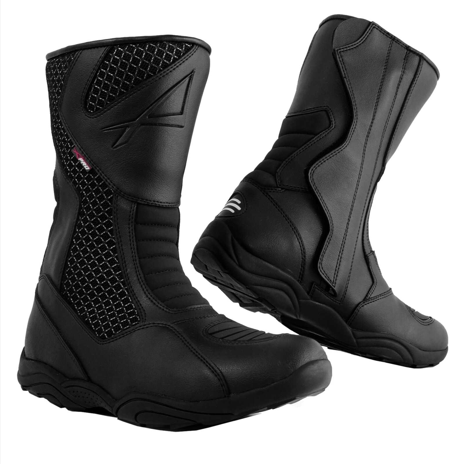 Waterproof Motorcycle Boots Motorbike Touring Paddock Road Race Breathable 40