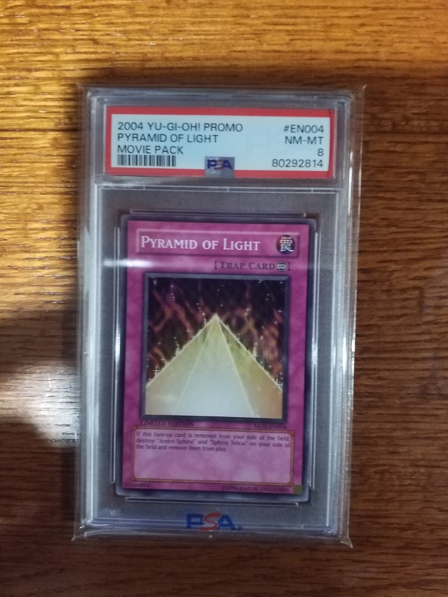 2004 Yu-Gi-Oh! PYRAMID OF LIGHT Movie promo pack PSA 8 2004 Yu-Gi-Oh! PYRAMID OF LIGHT Movie promo pack PSA 8